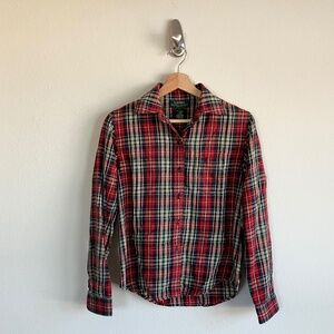 Women's Lauren Ralph Lauren Red Plaid flannel Size Women's PS